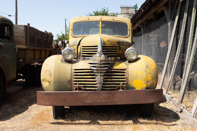Abandoned truck in Sprague, Washington