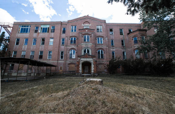 St. Ignatius abandoned hospital in Colfax, Washington